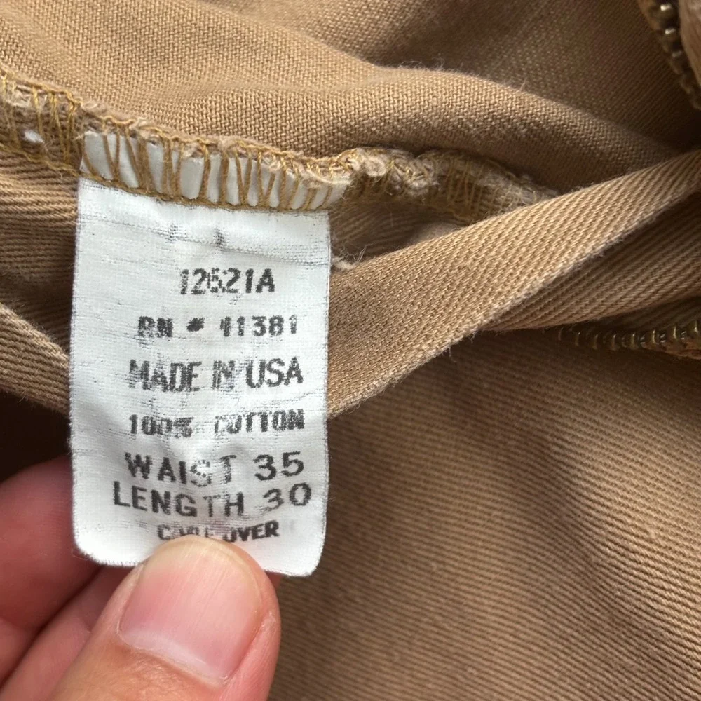 Polo Ralph Lauren Pants Mens Fit 34x28 Andrew Pant Brown Pleated VTG Made in USA